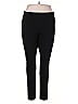 Lyssé Solid Black Active Pants Size 2X - photo 1