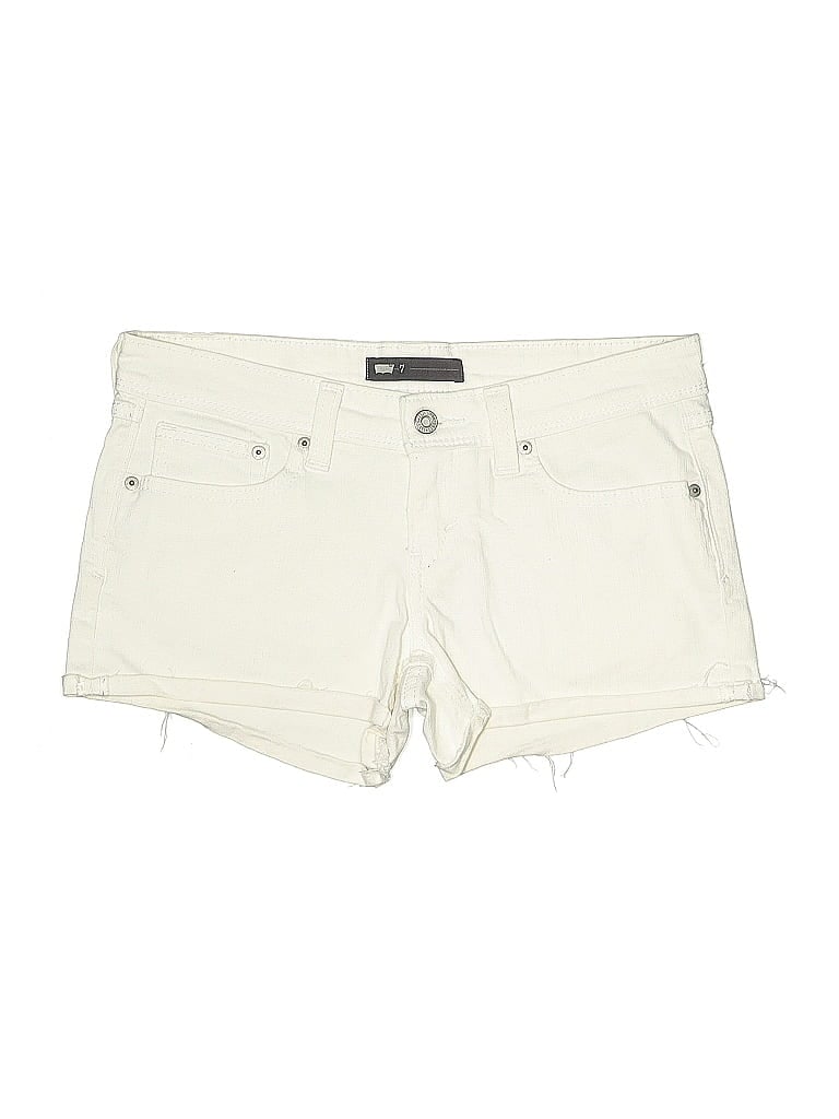 Pre-owned Levi's Shorts In White