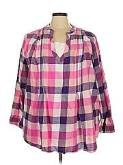 Woman Within 3/4 Sleeve Blouse