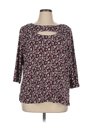 Kim & Cami 3/4 Sleeve T-Shirt (view 1)