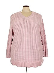 Woman Within Pullover Sweater