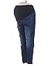 Isabel Maternity Solid Blue Jeans Size 31 waist - photo 1