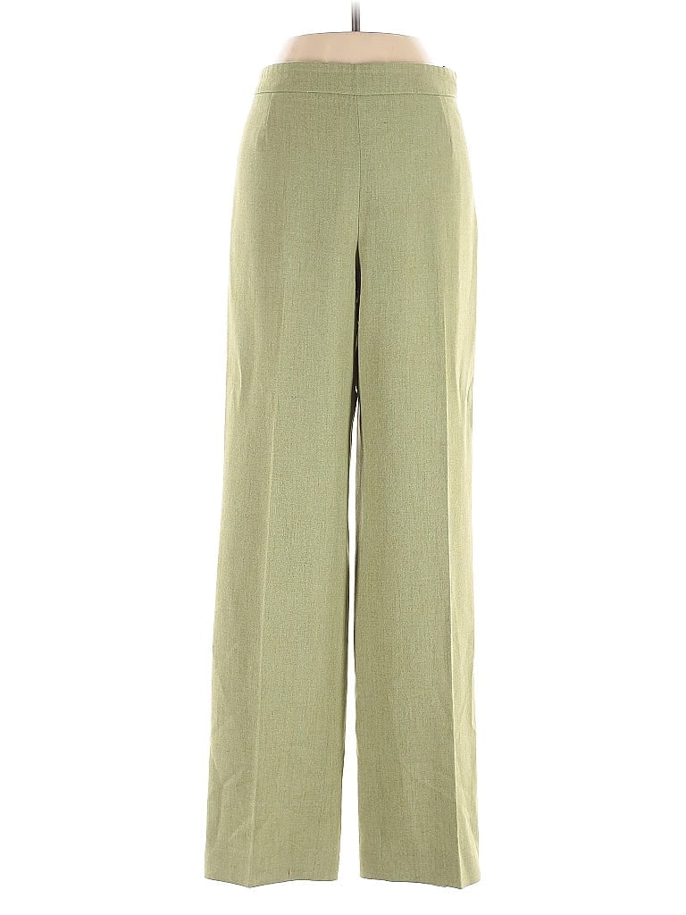 Kasper 100% Polyester Green Casual Pants Size 4 - photo 1
