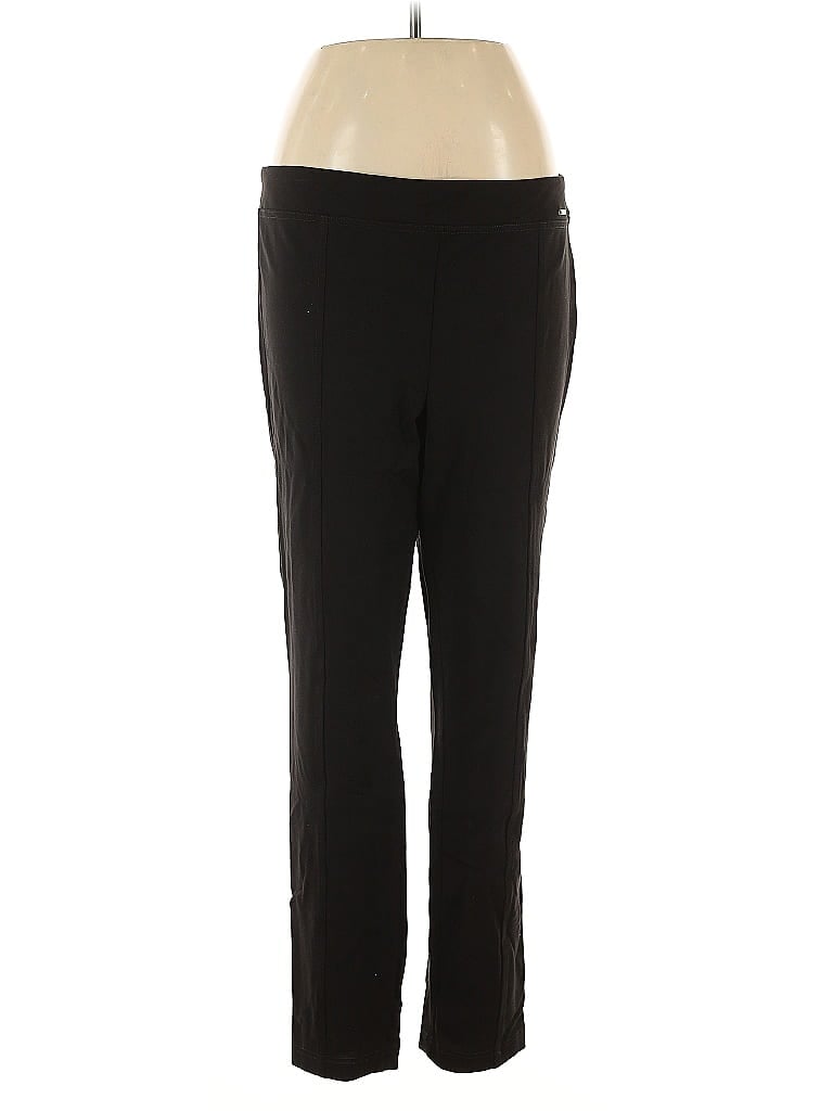 Pre-owned Calvin Klein Active Pants In Black