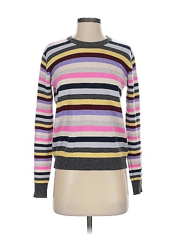 Aqua Cashmere Pullover Sweater (view 1)