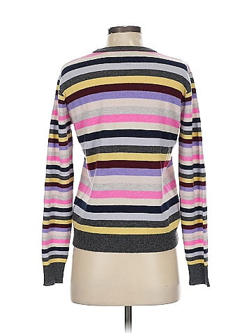 Aqua Cashmere Pullover Sweater (view 2)