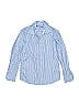 Robert Graham 100% Cotton Stripes Blue Long Sleeve Button-Down Shirt Size 8 - photo 1