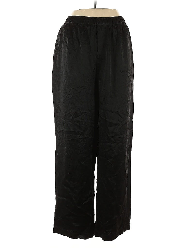 Pre-owned Assorted Brands Track Pants In Black