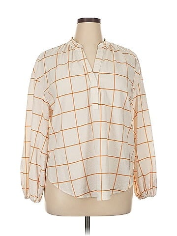 A New Day Long Sleeve Blouse (view 1)