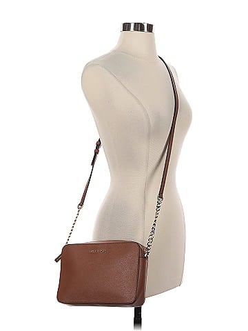 MICHAEL Michael Kors Leather Crossbody Bag (view 2)