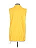 Lafayette 148 New York Yellow Sleeveless Button-Down Shirt Size S - photo 2