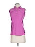 Ariat Pink Sleeveless Polo Size S - photo 1