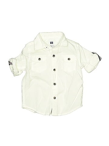 Janie and Jack Short Sleeve Button-Down Shirt (view 1)
