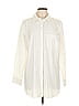 Alfani Ivory Long Sleeve Button-Down Shirt Size L - photo 1