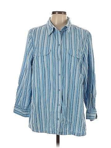 Liz & Me Long Sleeve Button-Down Shirt (view 1)