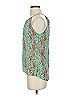 Veronica M. 100% Polyester Teal Sleeveless Blouse Size XS - photo 5