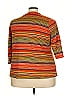 Agnes Orinda Orange 3/4 Sleeve Blouse Size 3X - photo 2