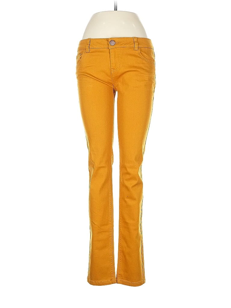 Pre-owned Fire Jeans In Yellow