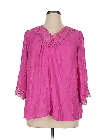 Counterparts 3/4 Sleeve Blouse (view 1)
