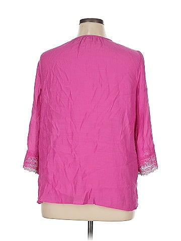 Counterparts 3/4 Sleeve Blouse (view 2)