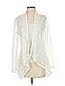 Alberto Makali 100% Cotton White Cardigan Size S - photo 1