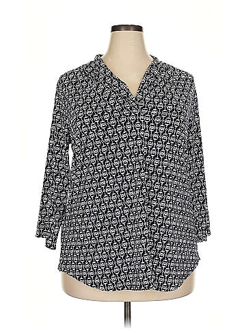 Charter Club 3/4 Sleeve Blouse (view 1)