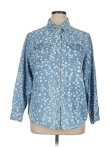 Keren Hart Long Sleeve Button-Down Shirt (view 1)