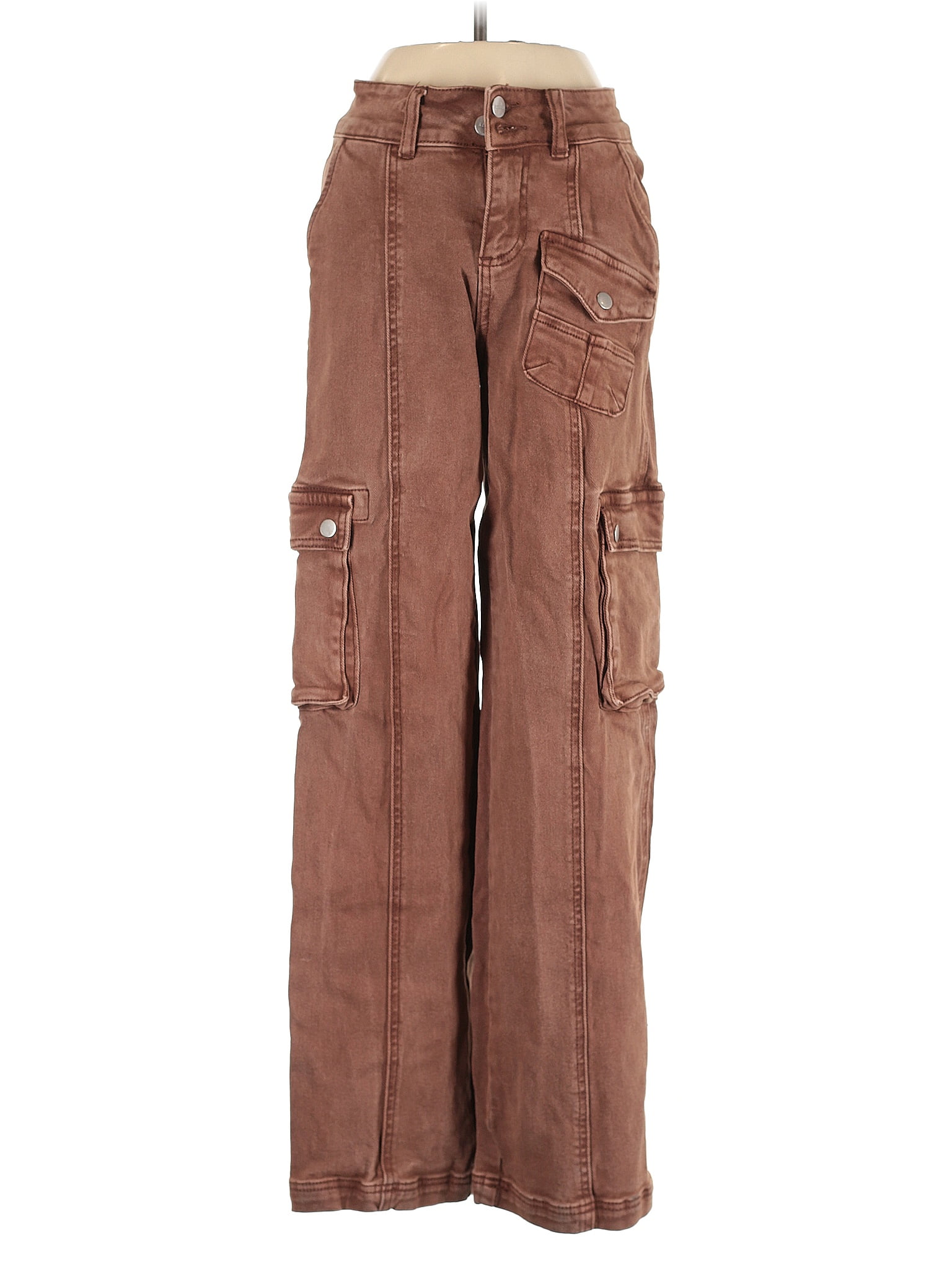 Risen Brown Jeans Size 0