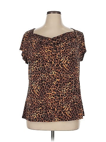 Liz & Co. Short Sleeve Top (view 1)