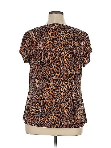 Liz & Co. Short Sleeve Top (view 2)