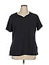 Classic Elements Black Short Sleeve T-Shirt Size 16 - 18 - photo 1