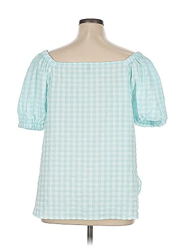 Anne Klein Short Sleeve Blouse (view 2)