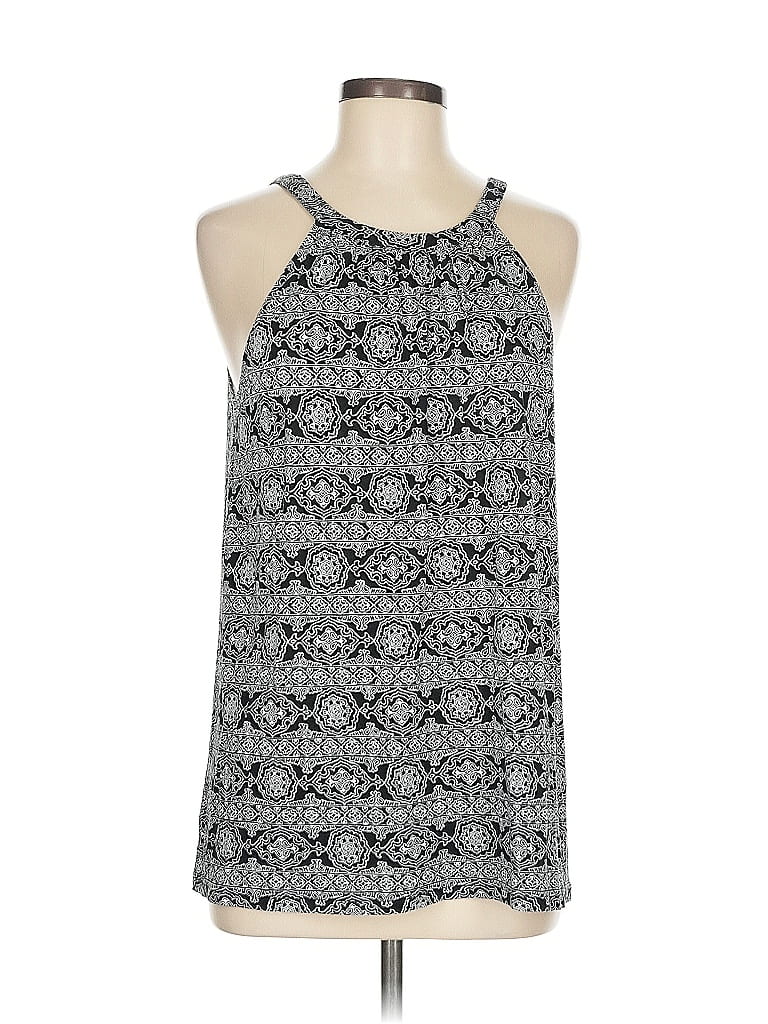 ANN TAYLOR LOFT Pre-owned Sleeveless Blouse In Silver