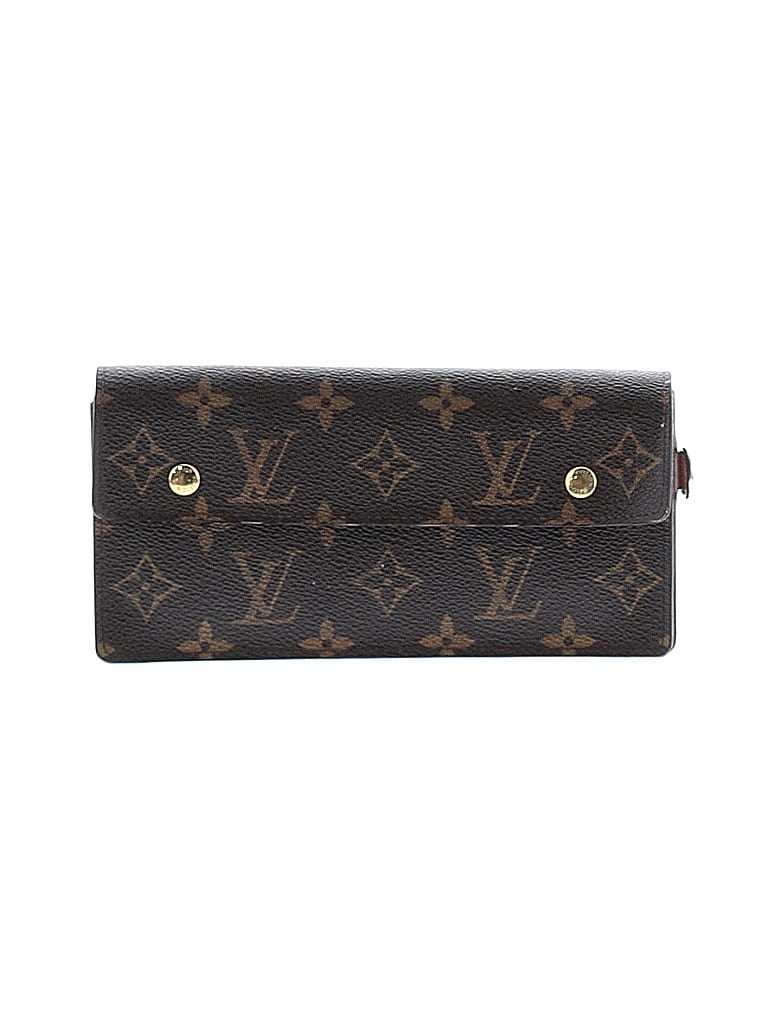 Louis Vuitton 100% Coated Canvas Brown Monogram Accordeon Wallet One size - photo 1