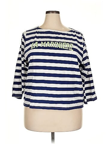 J.Crew Factory Store 3/4 Sleeve T-Shirt (view 1)