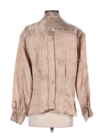 Oscar De La Renta Expressions Long Sleeve Blouse (view 2)