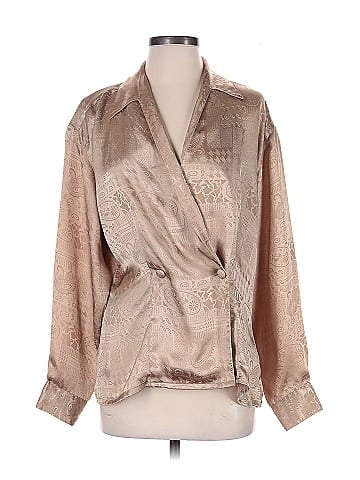Oscar De La Renta Expressions Long Sleeve Blouse (view 1)