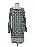 Hale Bob Print Teal Casual Dress Size S - photo 1