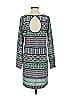 Hale Bob Print Teal Casual Dress Size S - photo 2