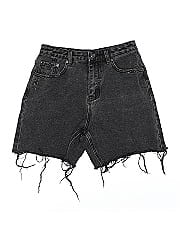 White Fox Denim Shorts