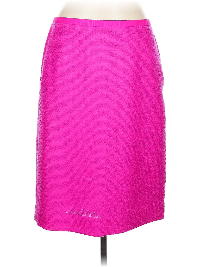 Carlisle 100% Virgin Wool Pink Wool Skirt Size 12 - photo 1