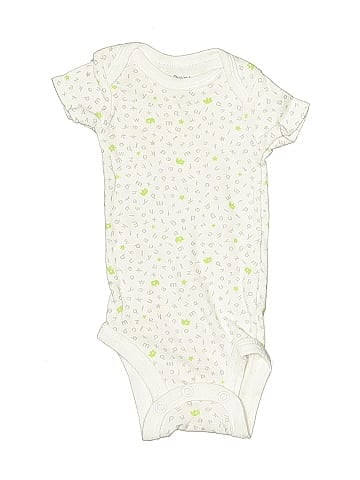Precious Firsts Short Sleeve Onesie (view 1)