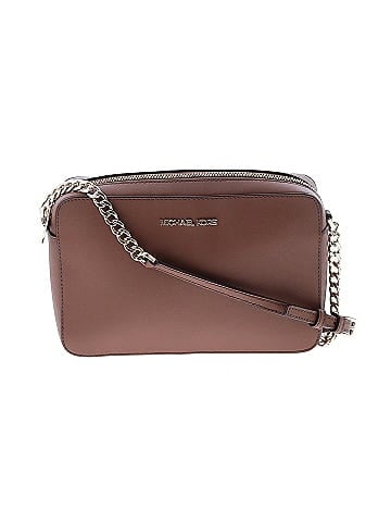 MICHAEL Michael Kors Leather Crossbody Bag (view 1)