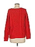 Gap 100% Cotton Red Pullover Sweater Size M - photo 2