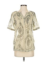 Mango Short Sleeve Blouse