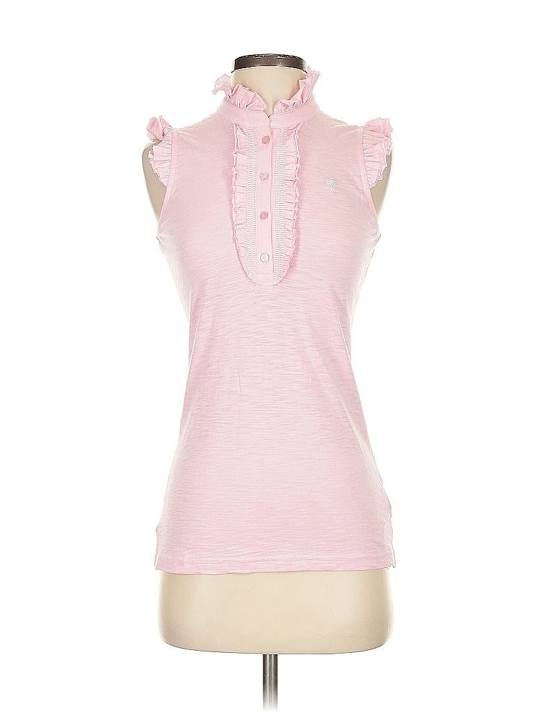 Top Sleeveless Designer By Lilly Pulitzer In Blue, Size: Xs