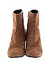 Zadig & Voltaire 100% Leather Brown Ankle Boots Size EU 38 - photo 2