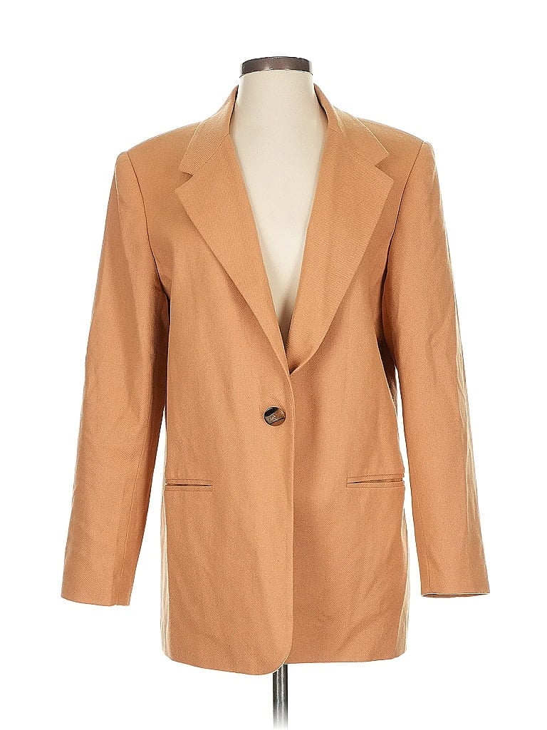Sag Harbor 100% Wool Tan Wool Blazer Size 12 - photo 1