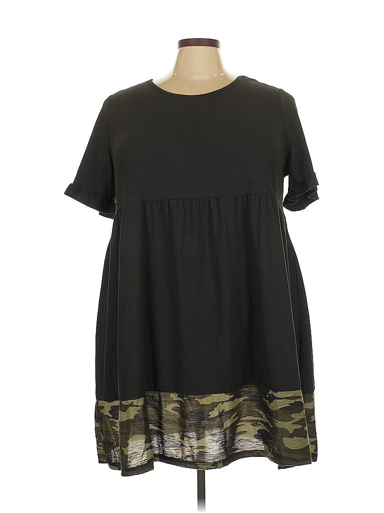 Pre-owned Societie+ Casual Dress In Black