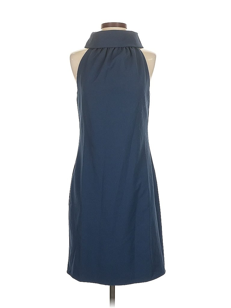 Sail to Sable Solid Blue Cocktail Dress Size XS - photo 1